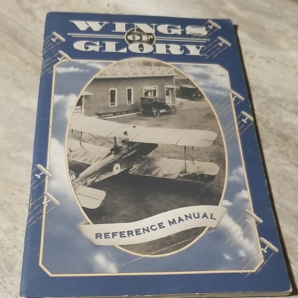 Wings of Glory Reference Manual Book